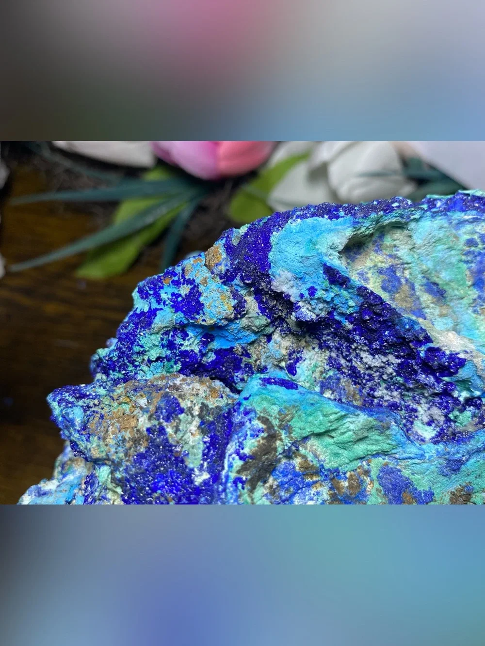 3lb Raw Azurite Chrysocolla & Malachite